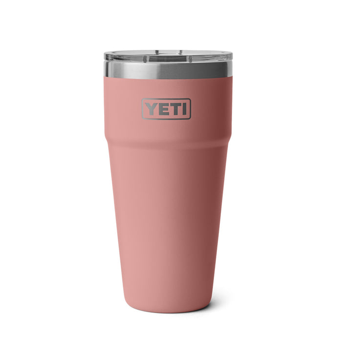 21071504249 TERMO RAMBLER 30oz STACKABLE CUP TAPA MAGNETICA SANDSTONE PINK MARCA YETI