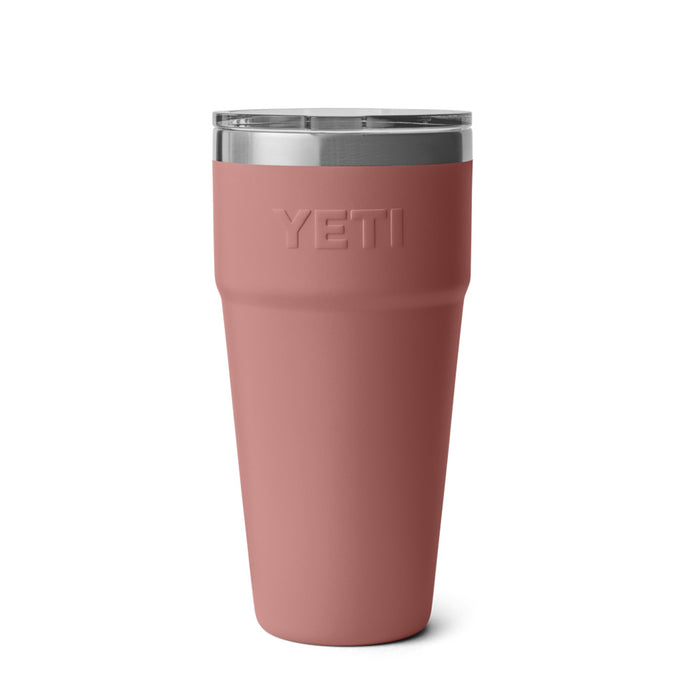 21071504249 TERMO RAMBLER 30oz STACKABLE CUP TAPA MAGNETICA SANDSTONE PINK MARCA YETI