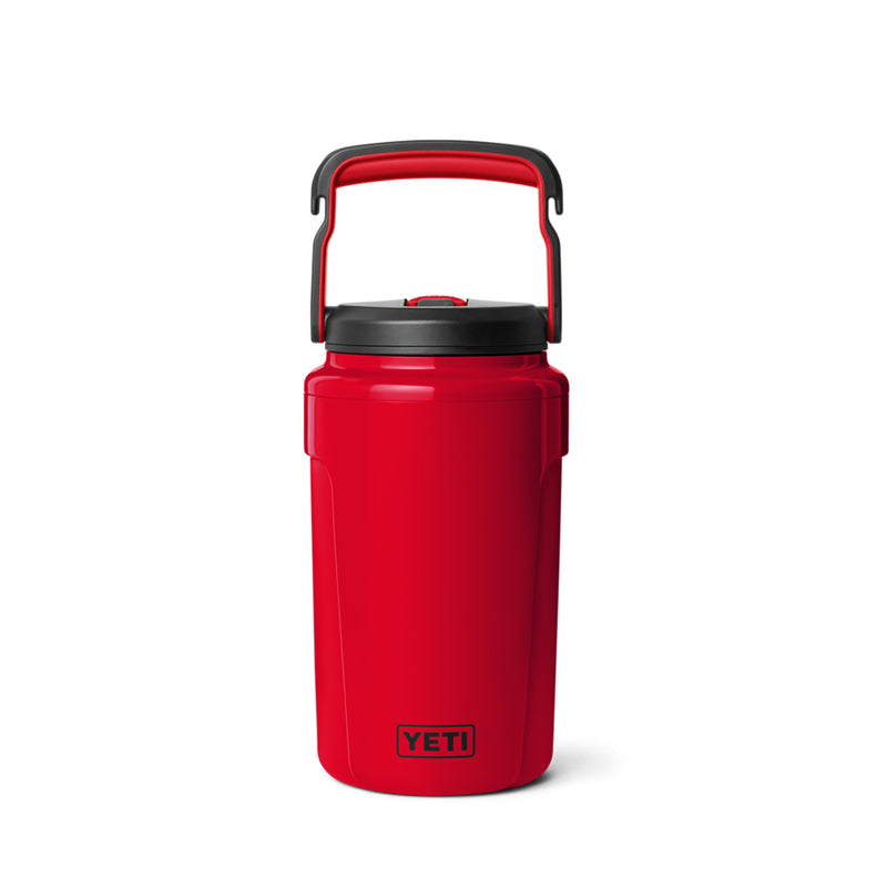 21071504438 TERMO SILO MEDIO GALON STRAW RESCUE RED MARCA YETI