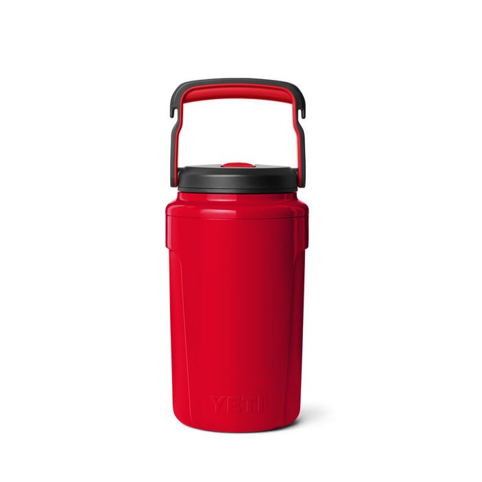 21071504438 TERMO SILO MEDIO GALON STRAW RESCUE RED MARCA YETI