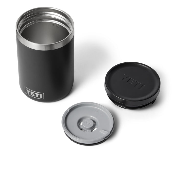 21071504514 TARRO RAMBLER DE COMIDA 16oz NEGRO MARCA YETI