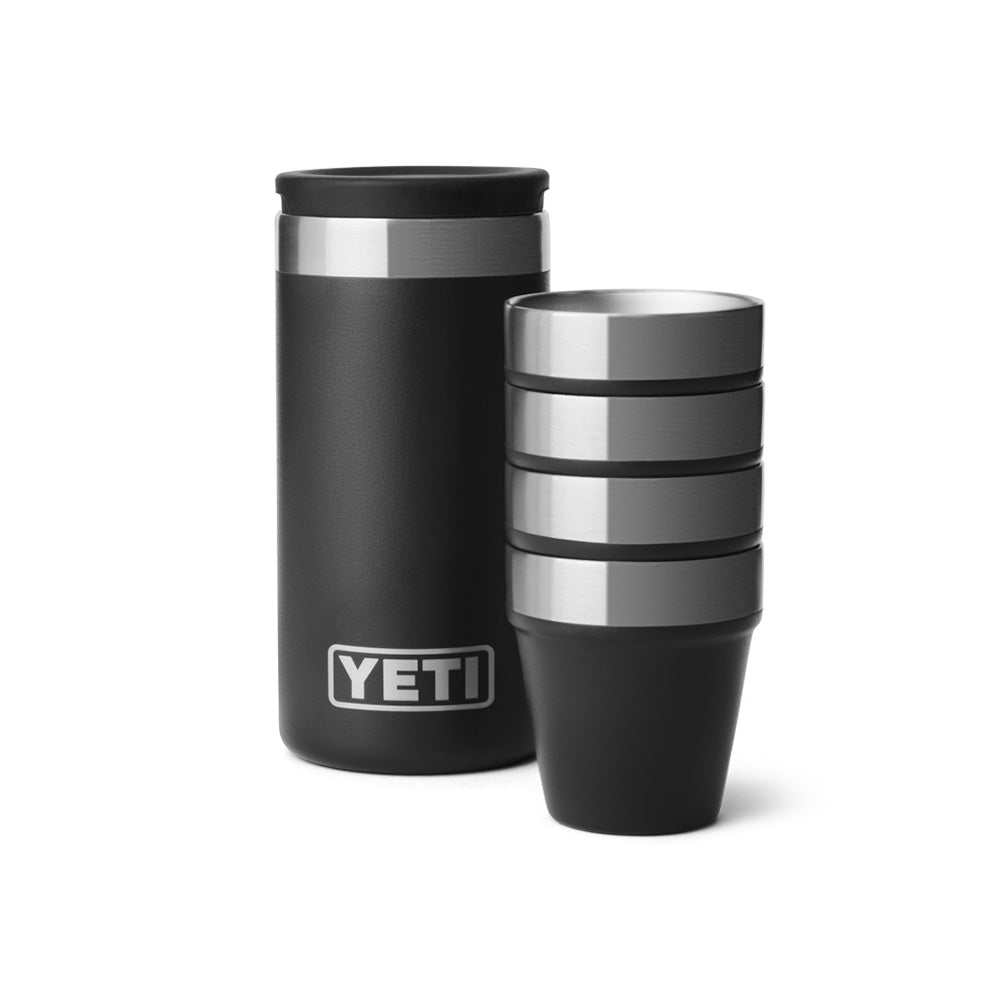 VASITOS DE SHOT 4 PIEZAS NEGRO MARCA YETI — Innstintus
