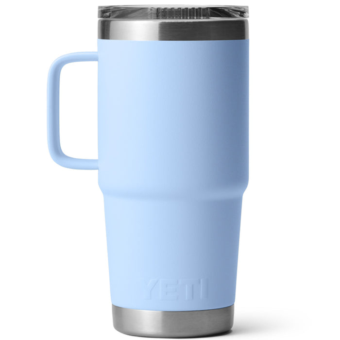 21071504643 TAZA RAMBLER 20oz TRAVEL MUG CON TAPA STRONGHOLD BIG SKY BLUE MARCA YETI