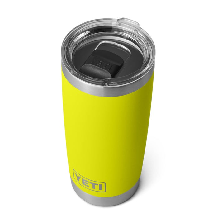 21071504713 TERMO RAMBLER 20oz FIREFLY YELLOW MARCA YETI
