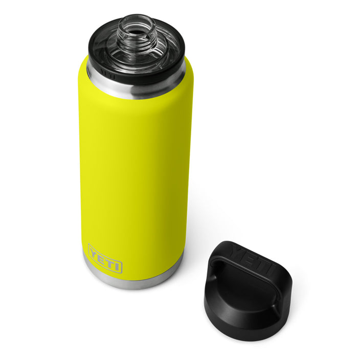 21071504725 TERMO RAMBLER 36oz CHUG CAP FIREFLY YELLOW MARCA YETI
