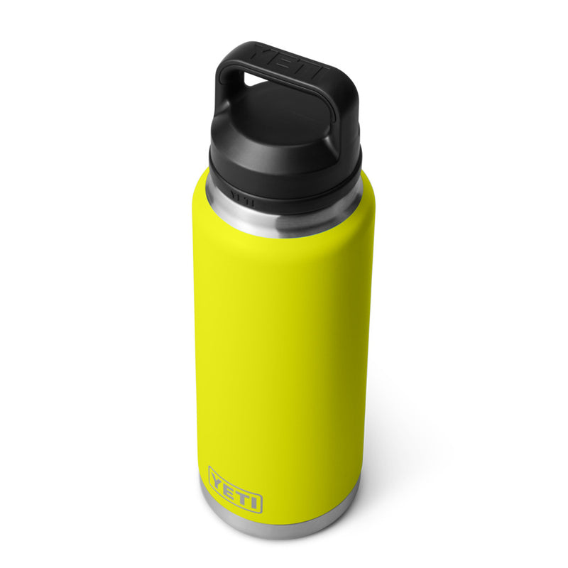 21071504725 TERMO RAMBLER 36oz CHUG CAP FIREFLY YELLOW MARCA YETI