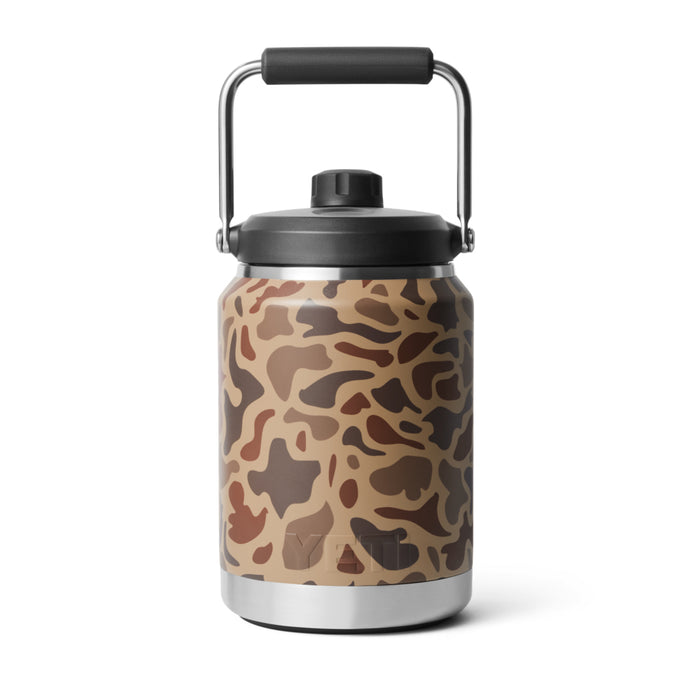 21071504767 TERMO RAMBLER MEDIO GALON 2.0 WETLANDS CAMO MARCA YETI
