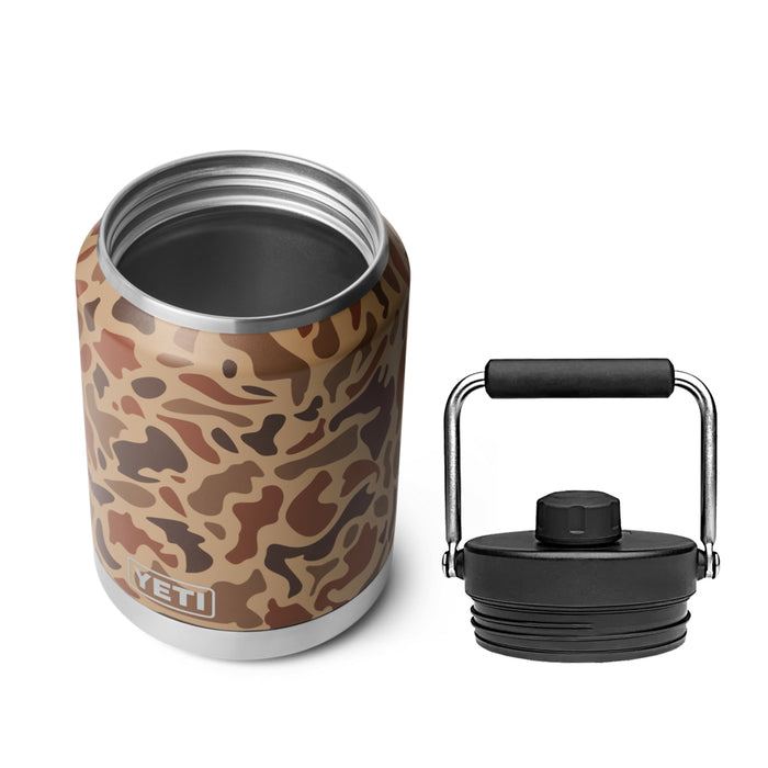 21071504767 TERMO RAMBLER MEDIO GALON 2.0 WETLANDS CAMO MARCA YETI