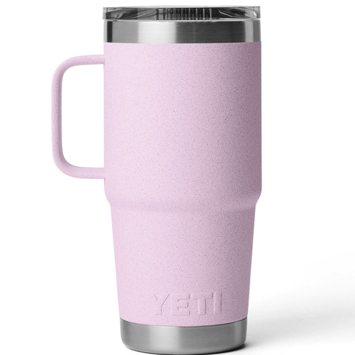 21071504863 TAZA RAMBLER 20oz TRAVEL MUG CON TAPA STRONGHOLD CHERRY BLOSSOM MARCA YETI