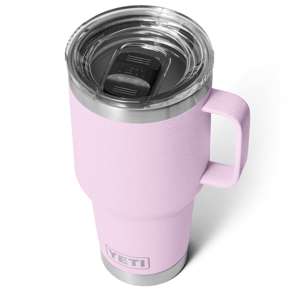 21071504895 TAZA RAMBLER 30oz TRAVEL MUG CON TAPA STRONGHOLD CHERRY BLOSSOM MARCA YETI