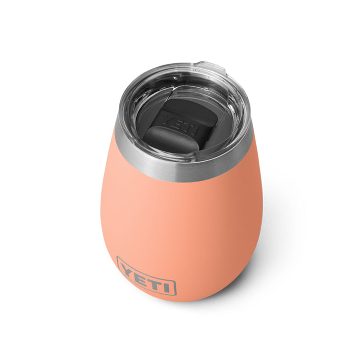 21071505448 TERMO RAMBLER 10oz WINE TAPA MAGNETICA PEACH MARCA YETI