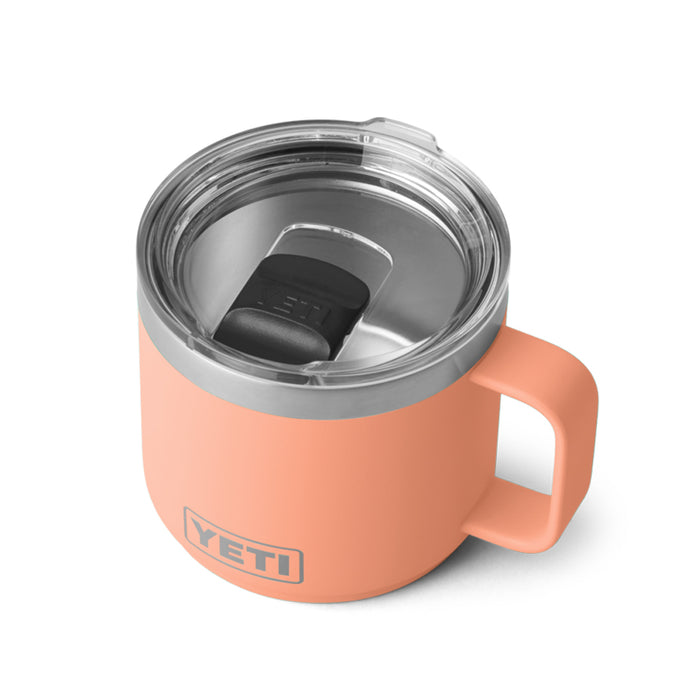 21071505454 TAZA RAMBLER 14oz MUG 2.0 TAPA MAGNETICA PEACH MARCA YETI