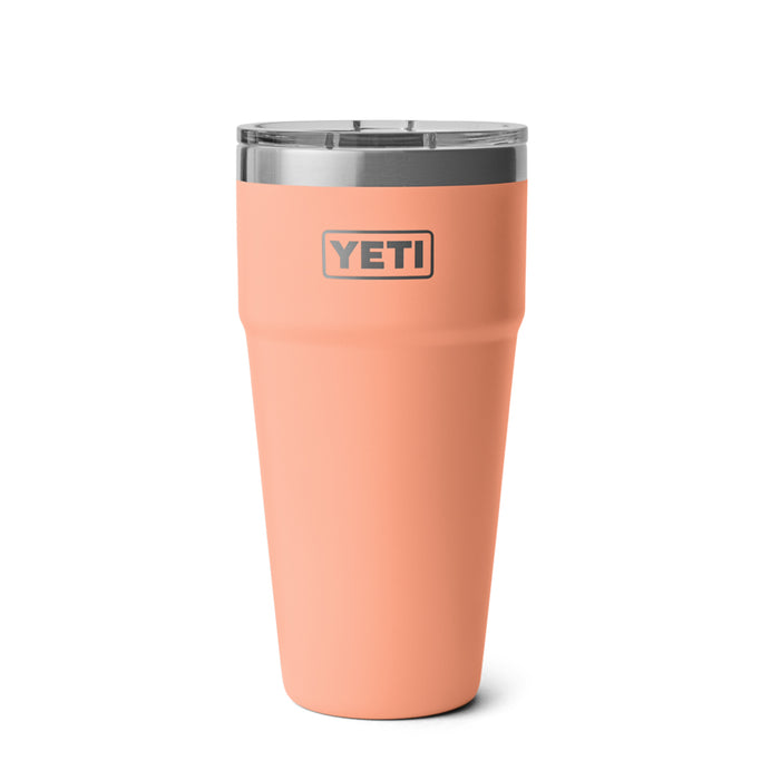 21071505466 TERMO RAMBLER 30oz STACKABLE CUP TAPA MAGNETICA PEACH MARCA YETI