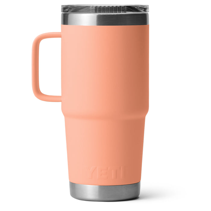 21071505468 TAZA RAMBLER 20oz TRAVEL MUG CON TAPA STRONGHOLD PEACH MARCA YETI