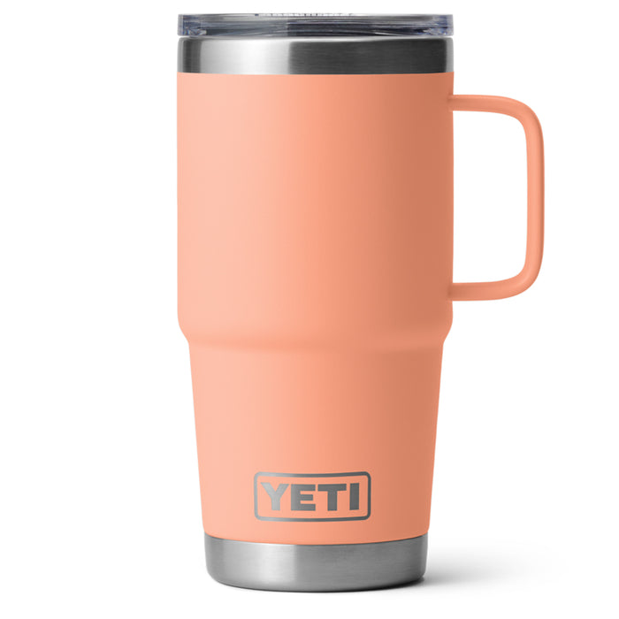 21071505468 TAZA RAMBLER 20oz TRAVEL MUG CON TAPA STRONGHOLD PEACH MARCA YETI