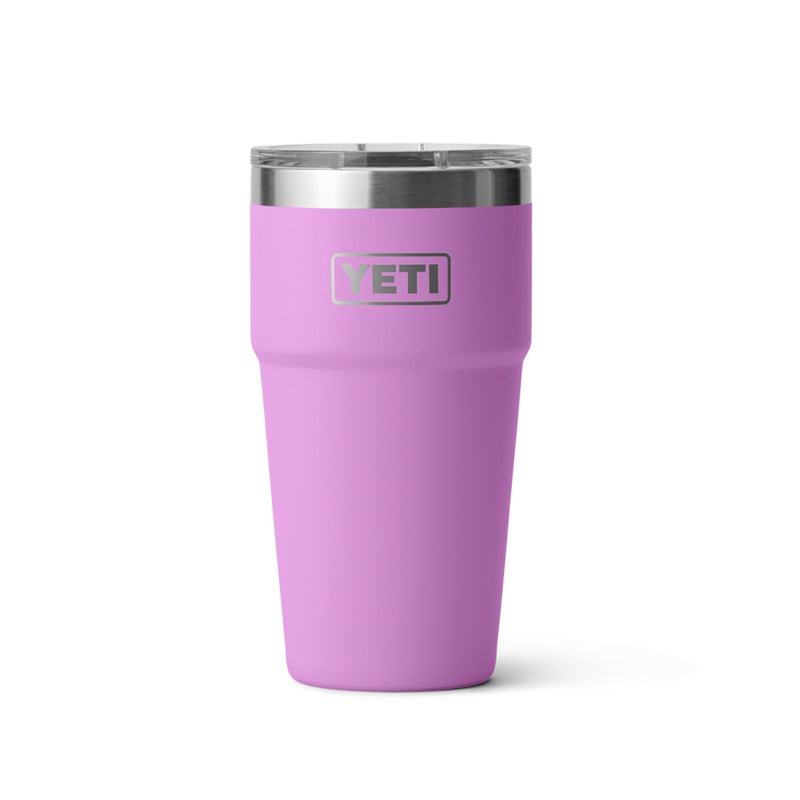 21071505491 TERMO RAMBLER 20oz STACKABLE CUP TAPA MAGNETICA DESERT BLOOM MARCA YETI