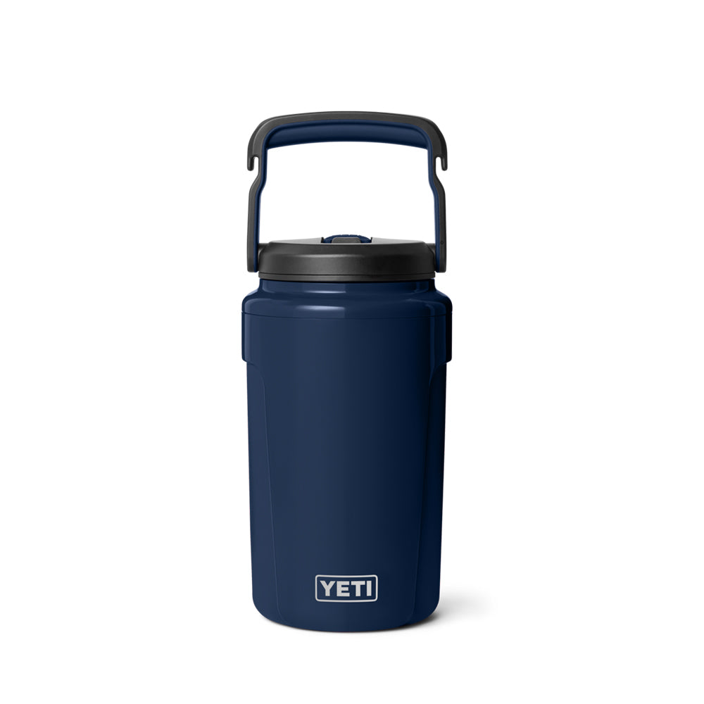 21071505796 TERMO SILO MEDIO GALON STRAW MARINO MARCA YETI