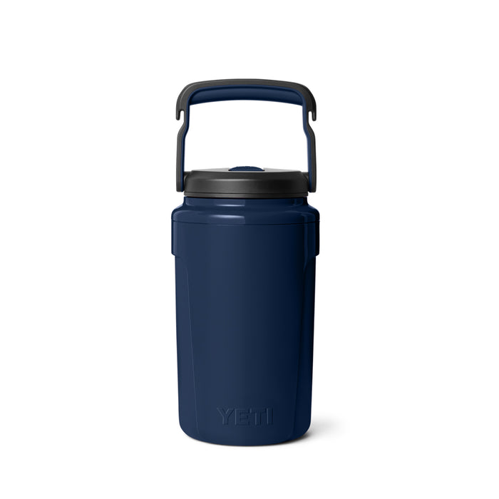 21071505796 TERMO SILO MEDIO GALON STRAW MARINO MARCA YETI