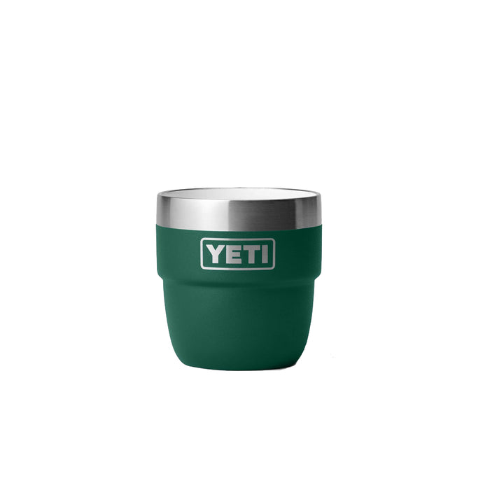 21071505845 TAZA RAMBLER 4oz STACKABLE 2 PIEZAS BLACK FOREST GREEN MARCA YETI