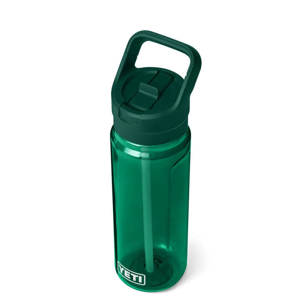 21071505851 BOTELLA DE AGUA YONDER 750ml COLOR MATCHED STRAW CAP BLACK FOREST GREEN MARCA YETI