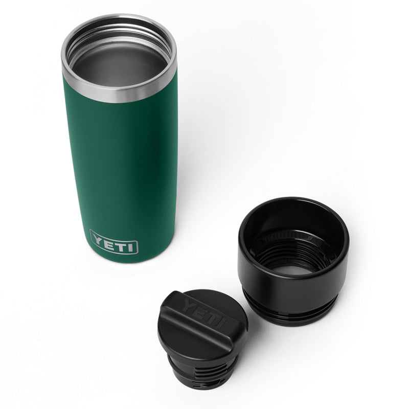 21071505894 TERMO RAMBLER 16oz TRAVEL BOTTLE CON TAPA COMMUTER BLACK FOREST GREEN MARCA YETI