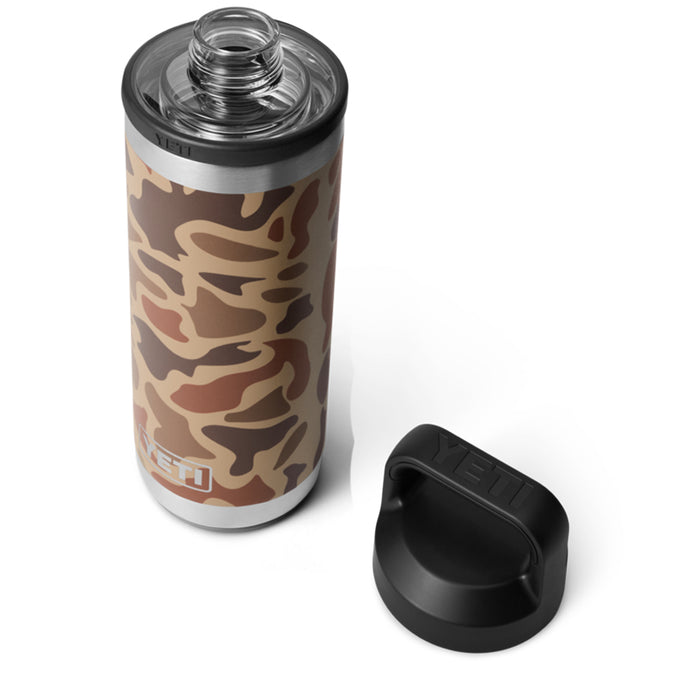 21071505906 TERMO RAMBLER 18oz CHUG CAP WETLANDS CAMO MARCA YETI