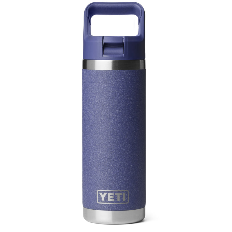 21071505908 TERMO RAMBLER 18oz BOTTLE STRAW CAP COLOR MATCHED MOON DUST MARCA YETI