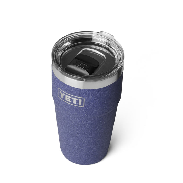 21071505917 TERMO RAMBLER 20oz STACKABLE CUP TAPA MAGNETICA MOON DUST MARCA YETI