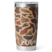 21071505925 TERMO RAMBLER 20oz WETLANDS CAMO MARCA YETI