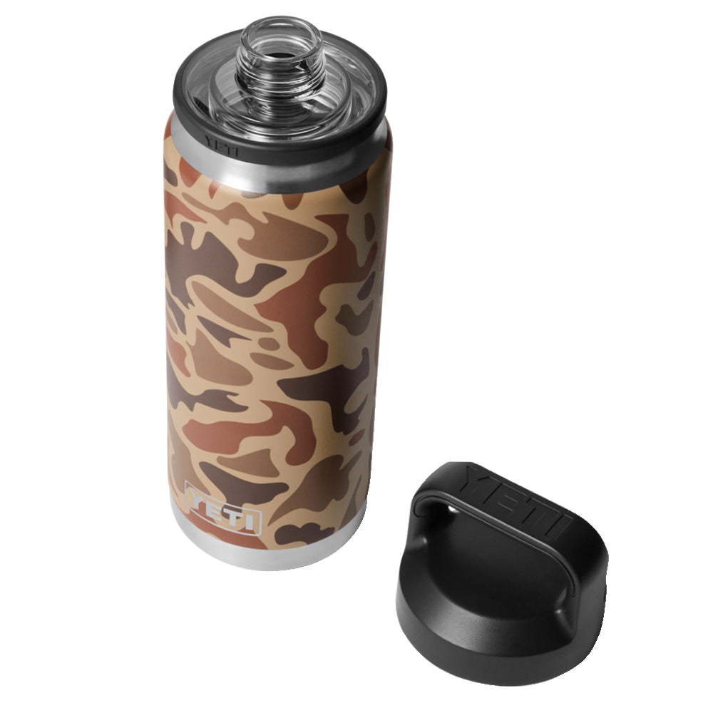 21071505938 TERMO RAMBLER 26oz CHUG CAP WETLANDS CAMO MARCA YETI