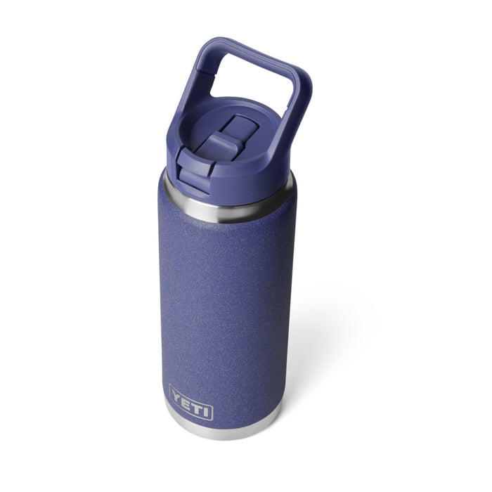 21071505940 TERMO RAMBLER 26oz STRAW BOTTLE COLOR MATCHED MOON DUST MARCA YETI