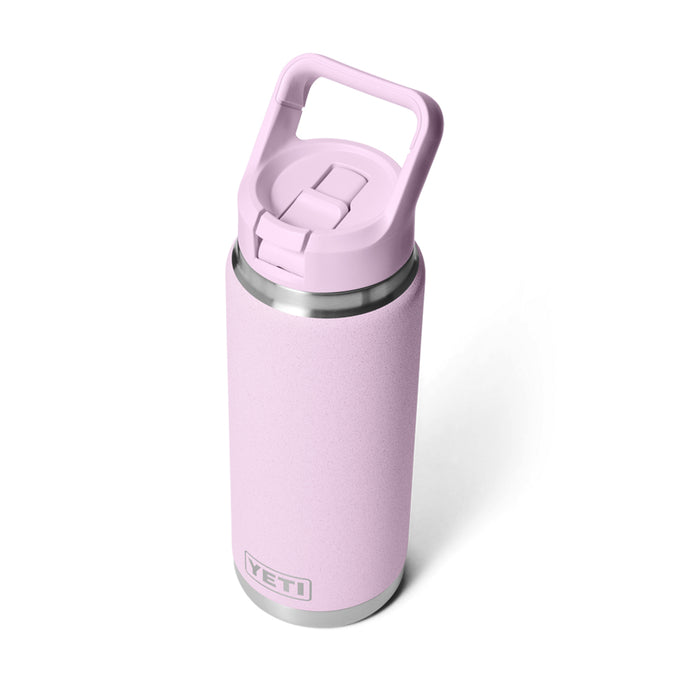 21071505941 TERMO RAMBLER 26oz STRAW BOTTLE COLOR MATCHED CHERRY BLOSSOM MARCA YETI