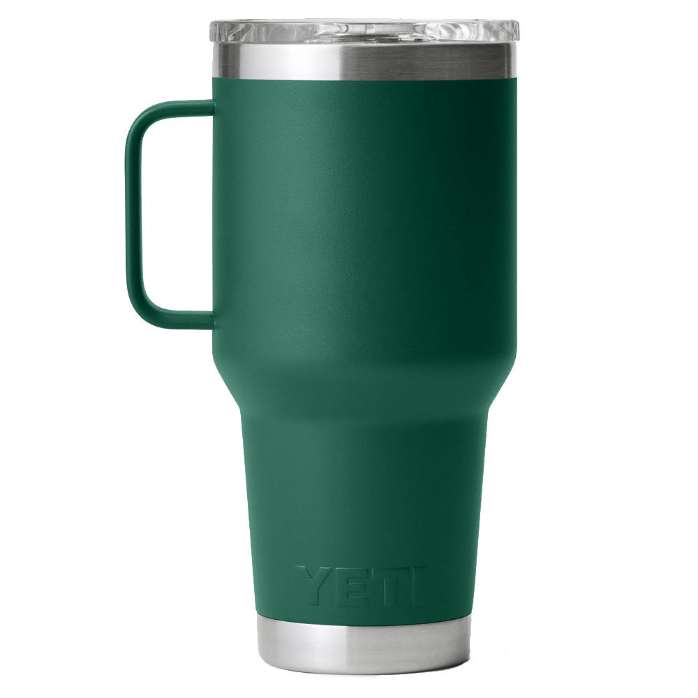 21071505948 TAZA RAMBLER 30oz TRAVEL MUG CON TAPA STRONGHOLD BLACK FOREST GREEN MARCA YETI