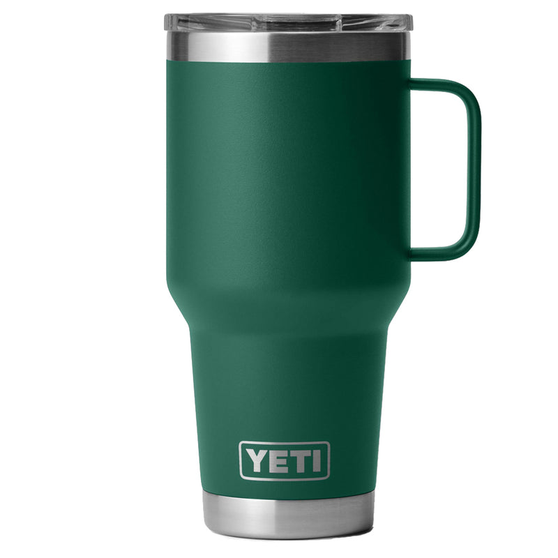 21071505948 TAZA RAMBLER 30oz TRAVEL MUG CON TAPA STRONGHOLD BLACK FOREST GREEN MARCA YETI