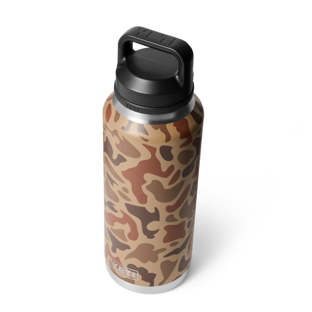 21071505966 TERMO RAMBLER 36oz CHUG CAP WETLANDS CAMO MARCA YETI