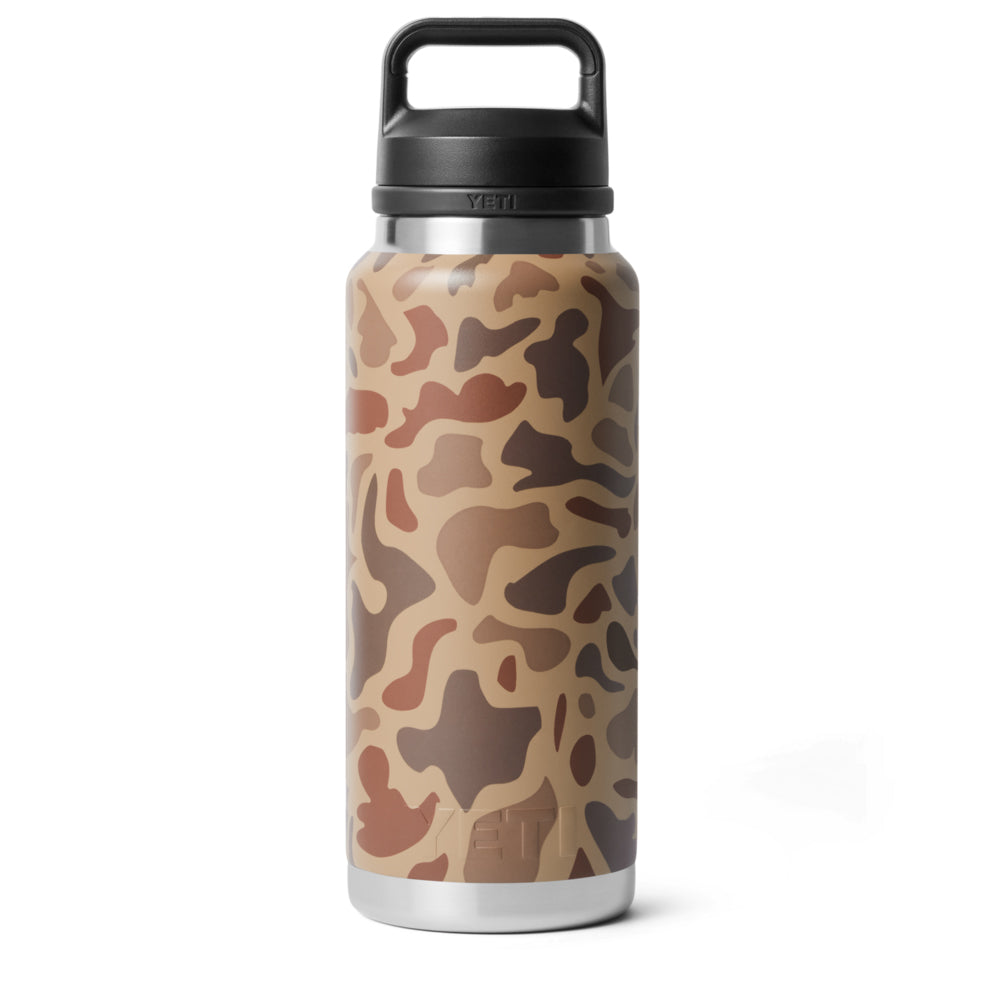 21071505966 TERMO RAMBLER 36oz CHUG CAP WETLANDS CAMO MARCA YETI