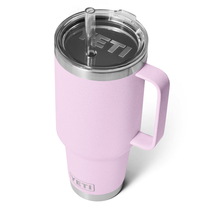 21071505969 TERMO RAMBLER 42oz STRAW MUG CHERRY BLOSSOM MARCA YETI