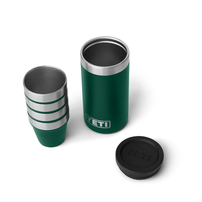 21071505997 VASITOS DE SHOT 4 PIEZAS BLACK FOREST GREEN MARCA YETI