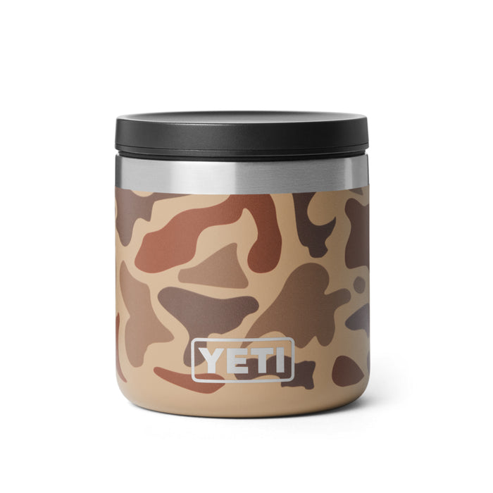 21071506263 TARRO RAMBLER DE COMIDA 8oz WETLANDS CAMO MARCA YETI