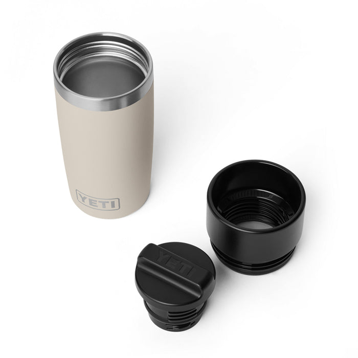 21071506280 TERMO RAMBLER 12oz TRAVEL BOTTLE CON TAPA COMMUTER CAPE TAUPE MARCA YETI