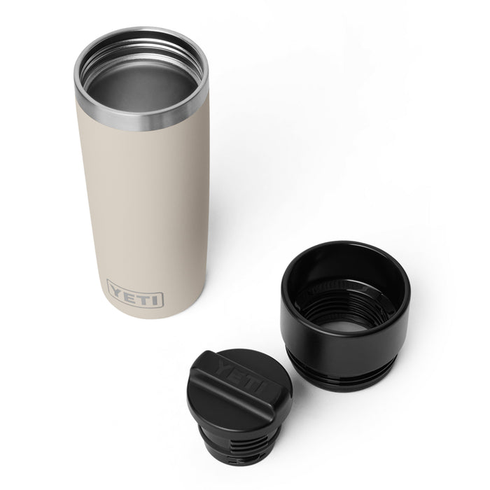 21071506281 TERMO RAMBLER 16oz TRAVEL BOTTLE CON TAPA COMMUTER CAPE TAUPE MARCA YETI