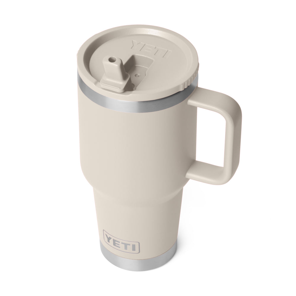 21071506284 TAZA RAMBLER 30oz TRAVEL STRAW MUG CAP COLOR MATCHED CAPE TAUPE MARCA YETI