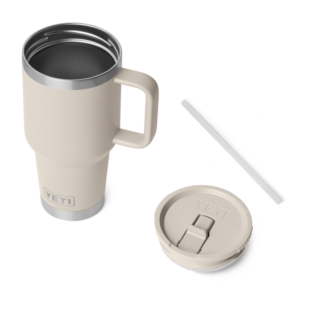 TAZA YETI 30oz TRAVEL STRAW MUG CAP COLOR CAPE TAUPE 21071506284