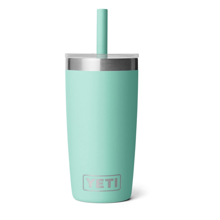 21071506960 TERMO RAMBLER JR 10oz STRAW LID SEAFOAM MARCA YETI