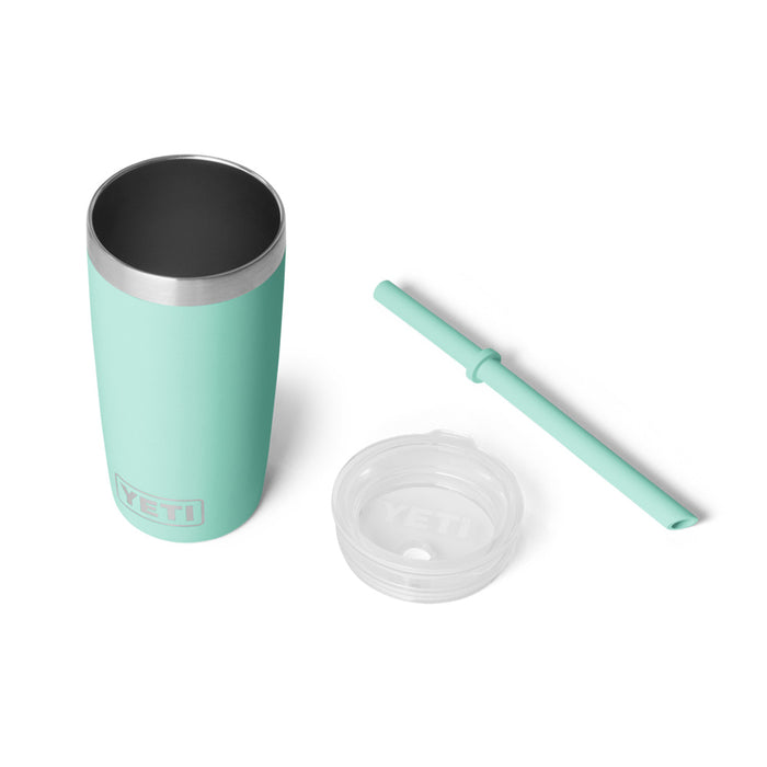 21071506960 TERMO RAMBLER JR 10oz STRAW LID SEAFOAM MARCA YETI