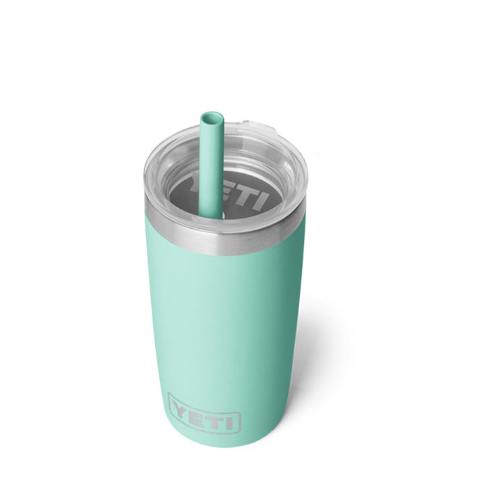 21071506960 TERMO RAMBLER JR 10oz STRAW LID SEAFOAM MARCA YETI