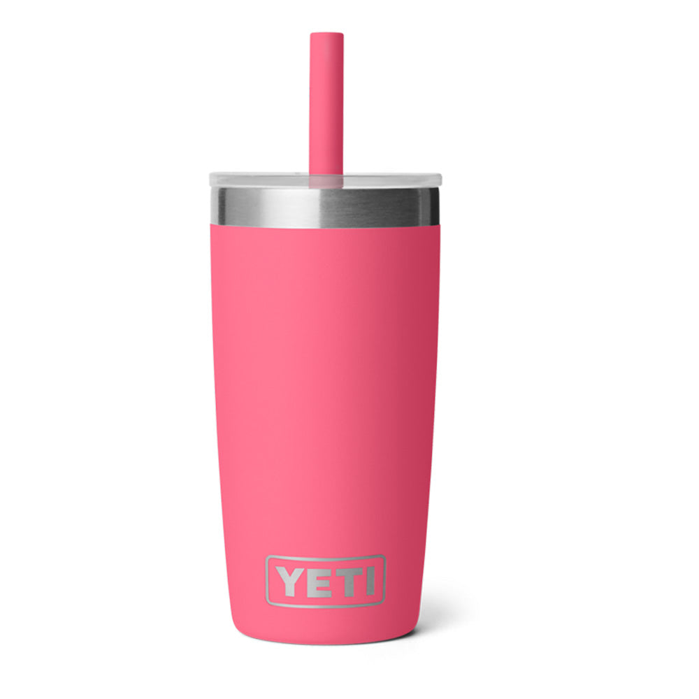 TERMO YETI KIDS 10oz CON TAPA SILICON STRAW TROPICAL PINK 21071506961
