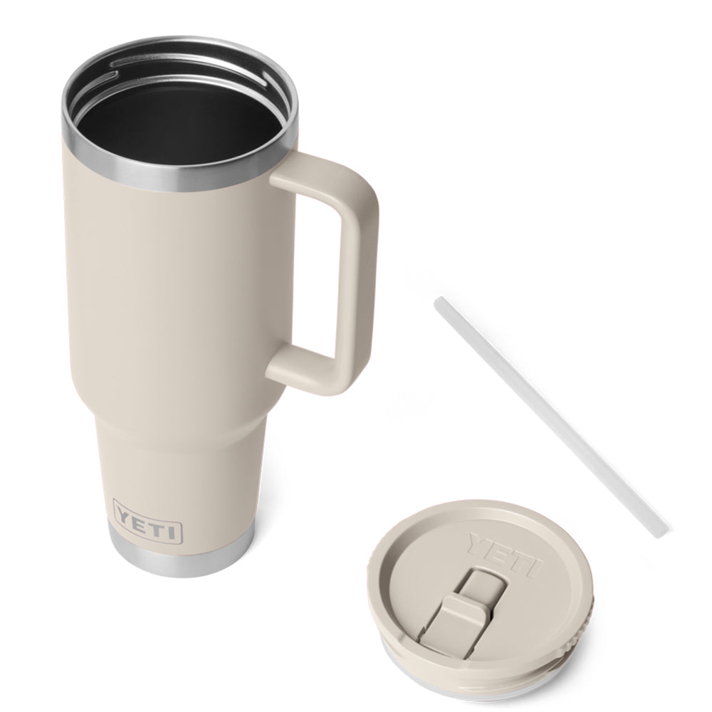TAZA YETI 40oz TRAVEL STRAW MUG CAP COLOR CAPE TAUPE 21071506981