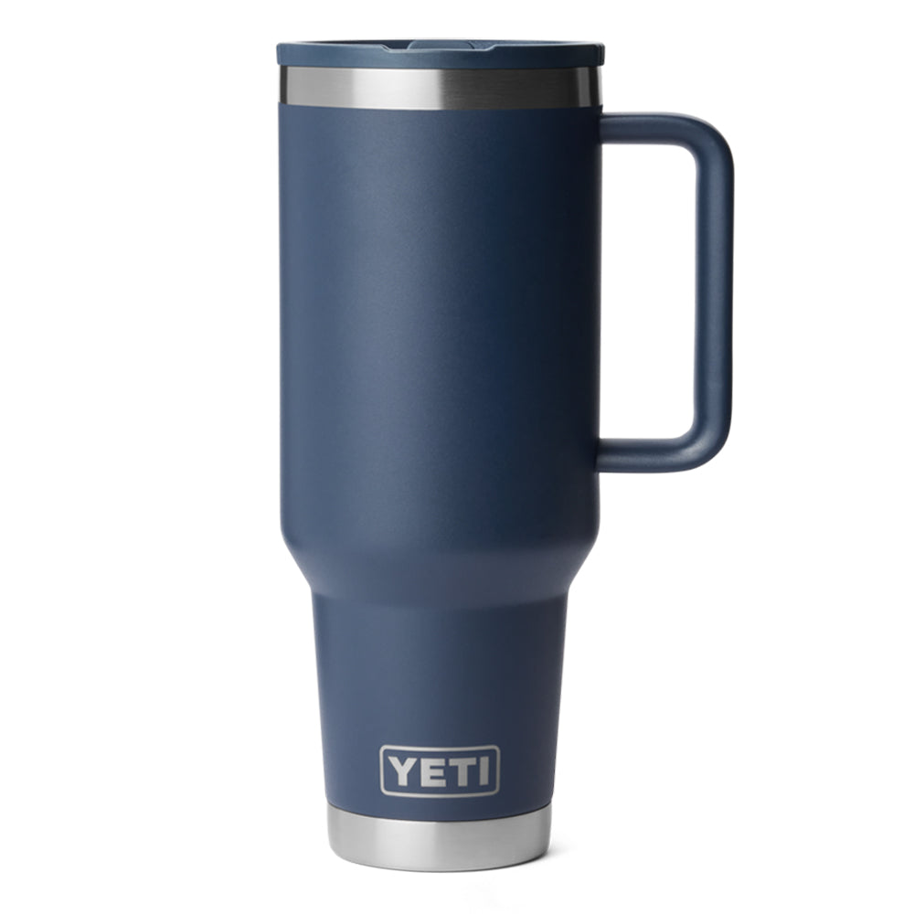 21071506985 TAZA RAMBLER 40oz TRAVEL STRAW MUG CAP COLOR MATCHED MARINO MARCA YETI