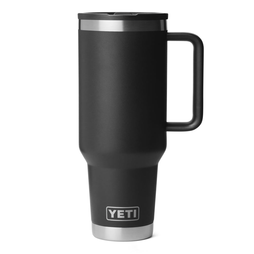 21071506987 TAZA RAMBLER 40oz TRAVEL STRAW MUG CAP COLOR MATCHED NEGRA MARCA YETI